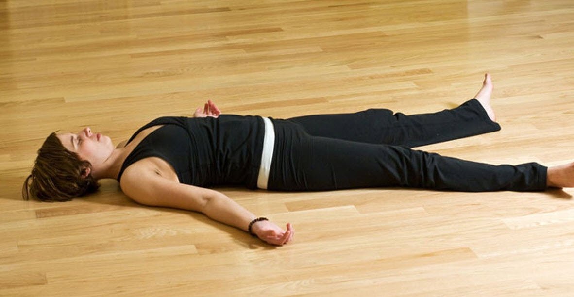 Dead Posture Yoga Depression Cure Exercise meditation Healthhyme