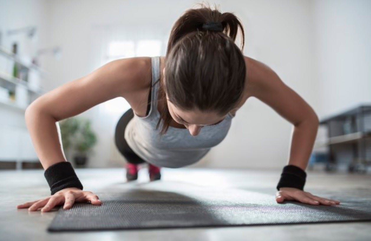 Whole-Body Push-ups Tone Arms