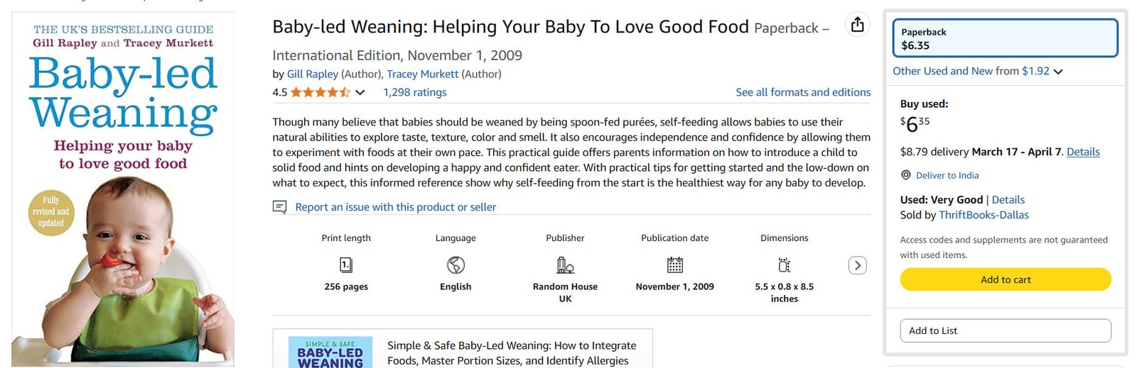 Baby-led Weaning