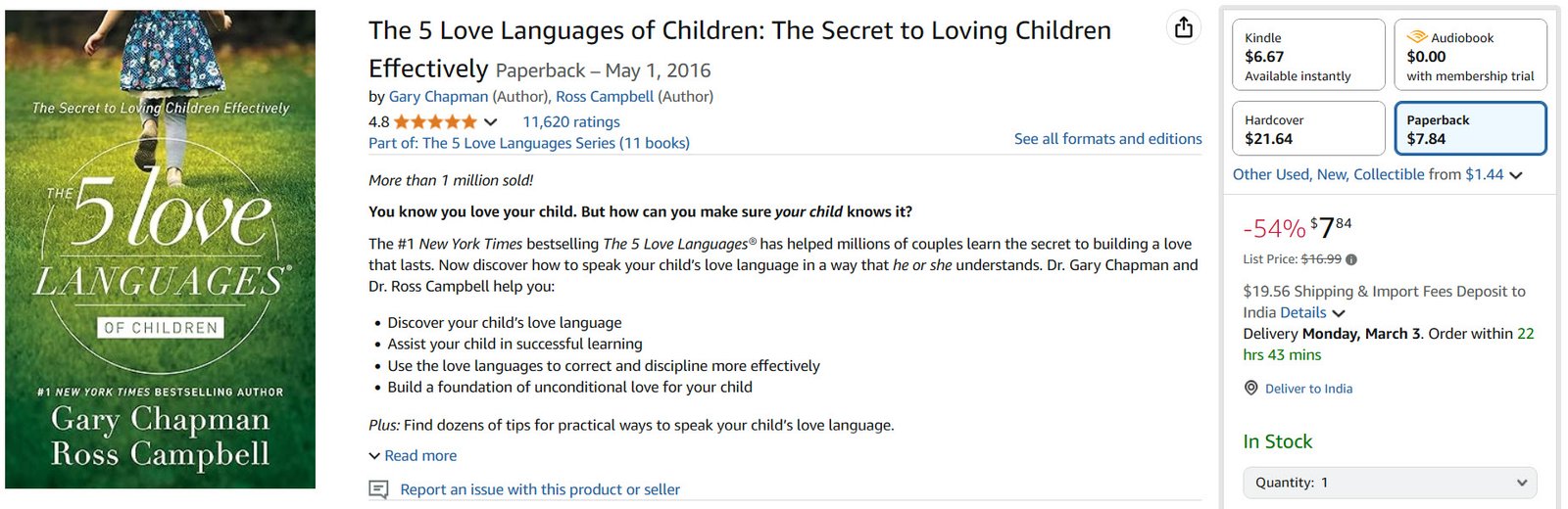 The 5 Love Languages of Children