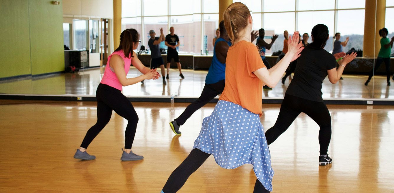 Dancing or Group Fitness